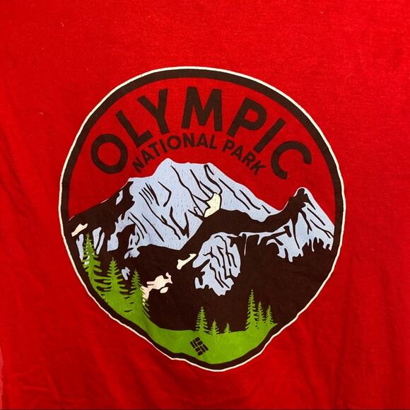 COLUMBIA Olympia National Park T-shirt size M - Picture 5 of 5